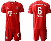 2020-21 Bayern Munich 6 THIAGO Home Soccer Jersey,baseball caps,new era cap wholesale,wholesale hats